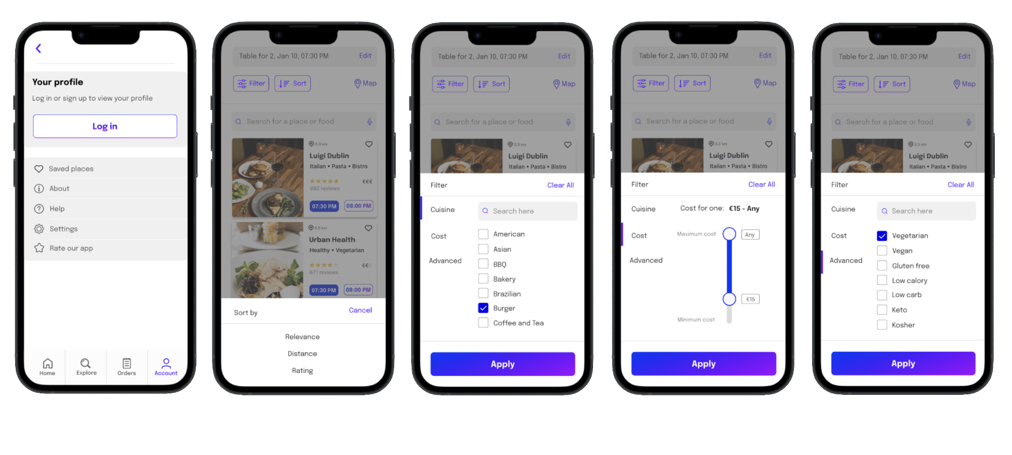 Dine Hub Prototype